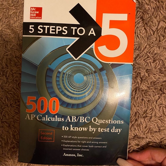 Other - ap calculus ab + bc prep book. barely used